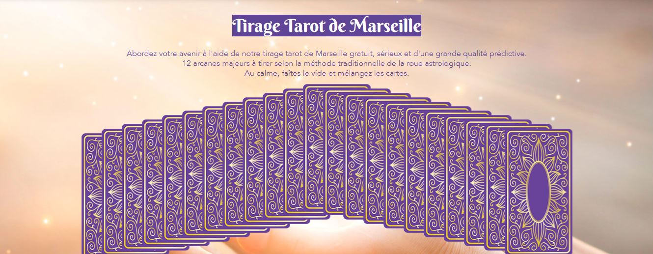 Tirage Tarot de Marseille