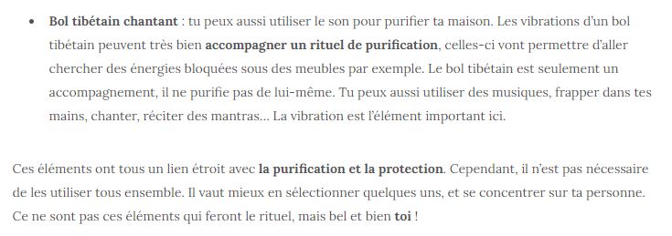 AZERTYUIO Rituel de purification